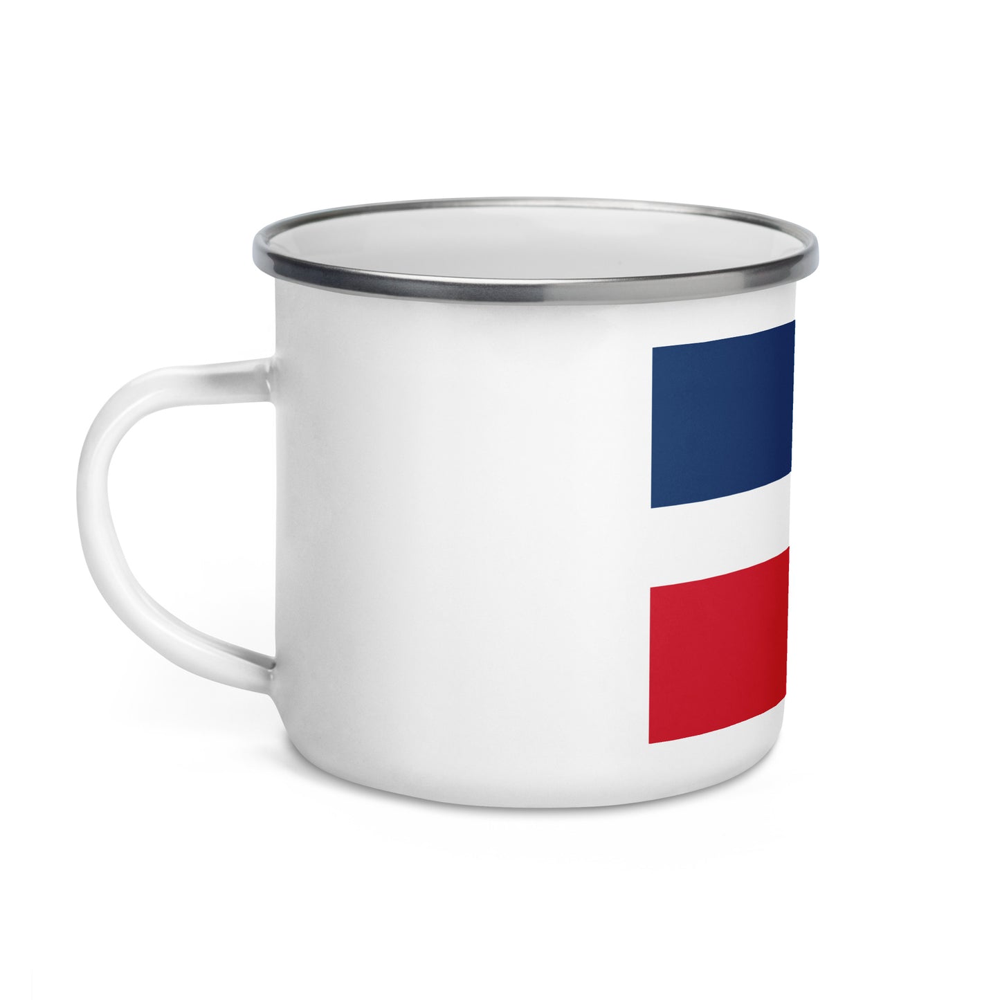 Dominican Republic Flag Enamel Mug