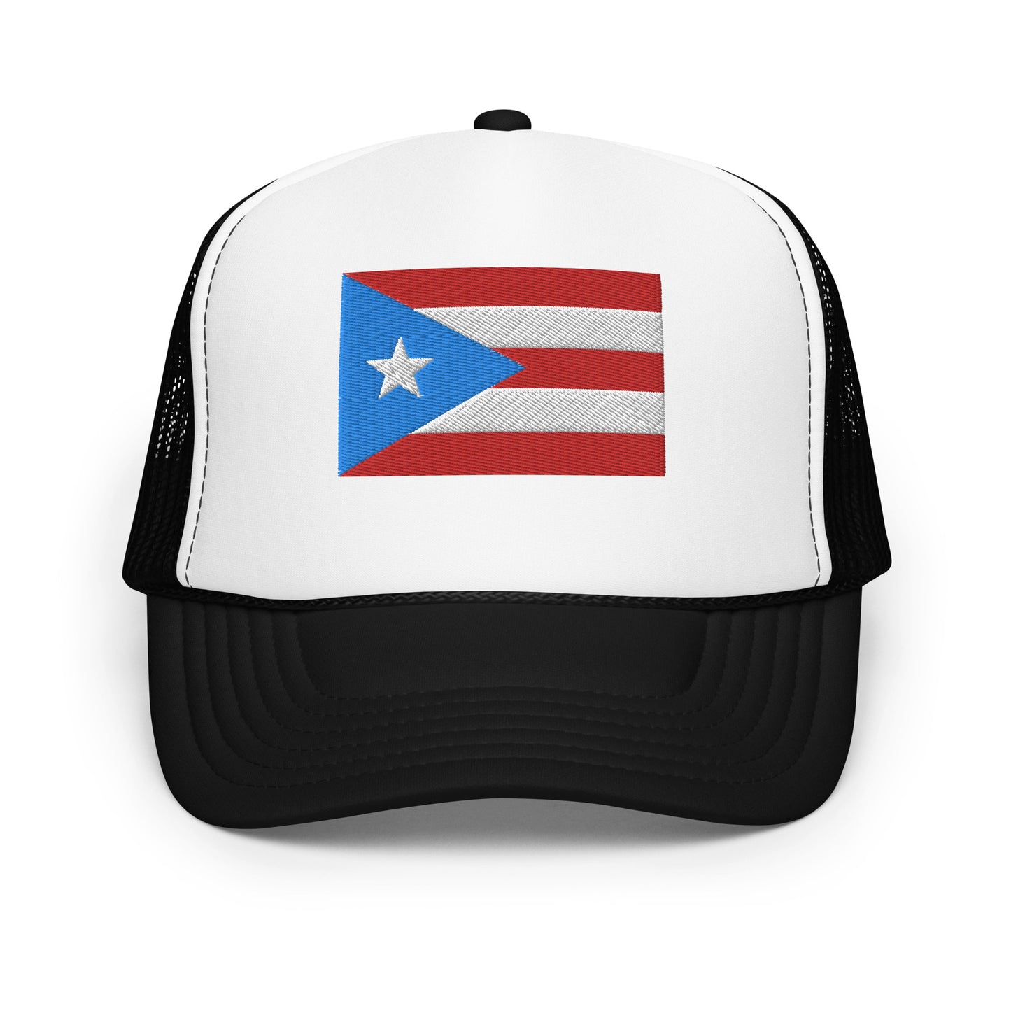 Puerto Rico Flag Foam trucker hat