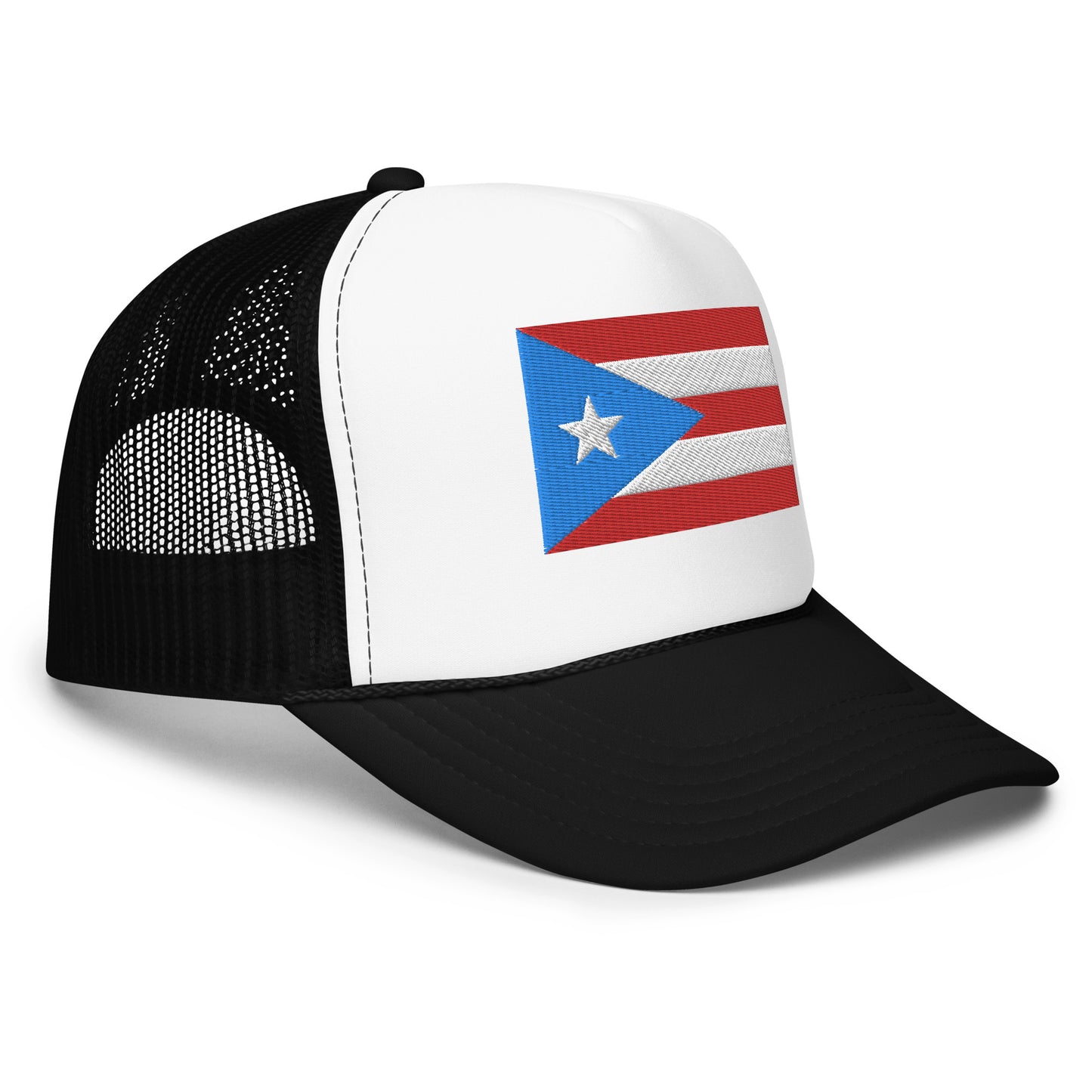 Puerto Rico Flag Foam trucker hat