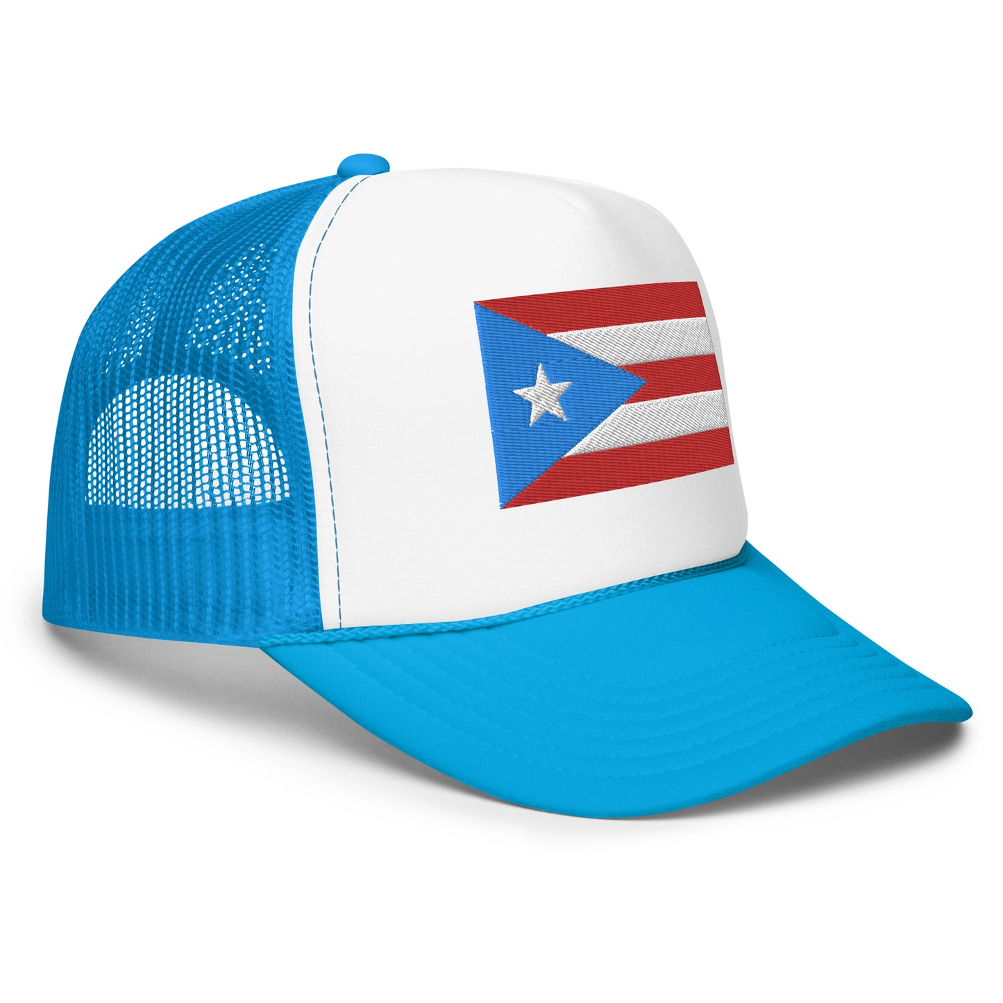 Puerto Rico Flag Foam trucker hat