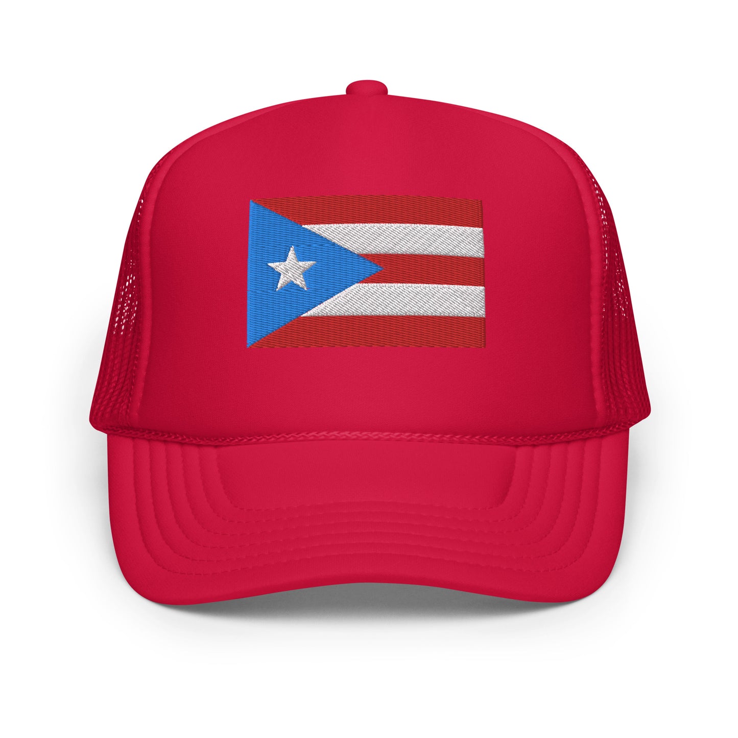 Puerto Rico Flag Foam trucker hat