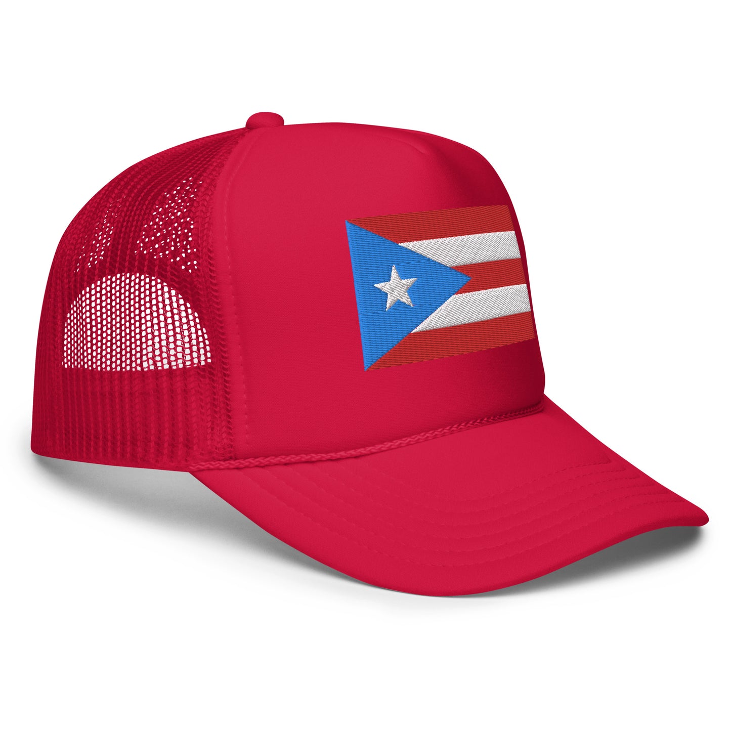 Puerto Rico Flag Foam trucker hat