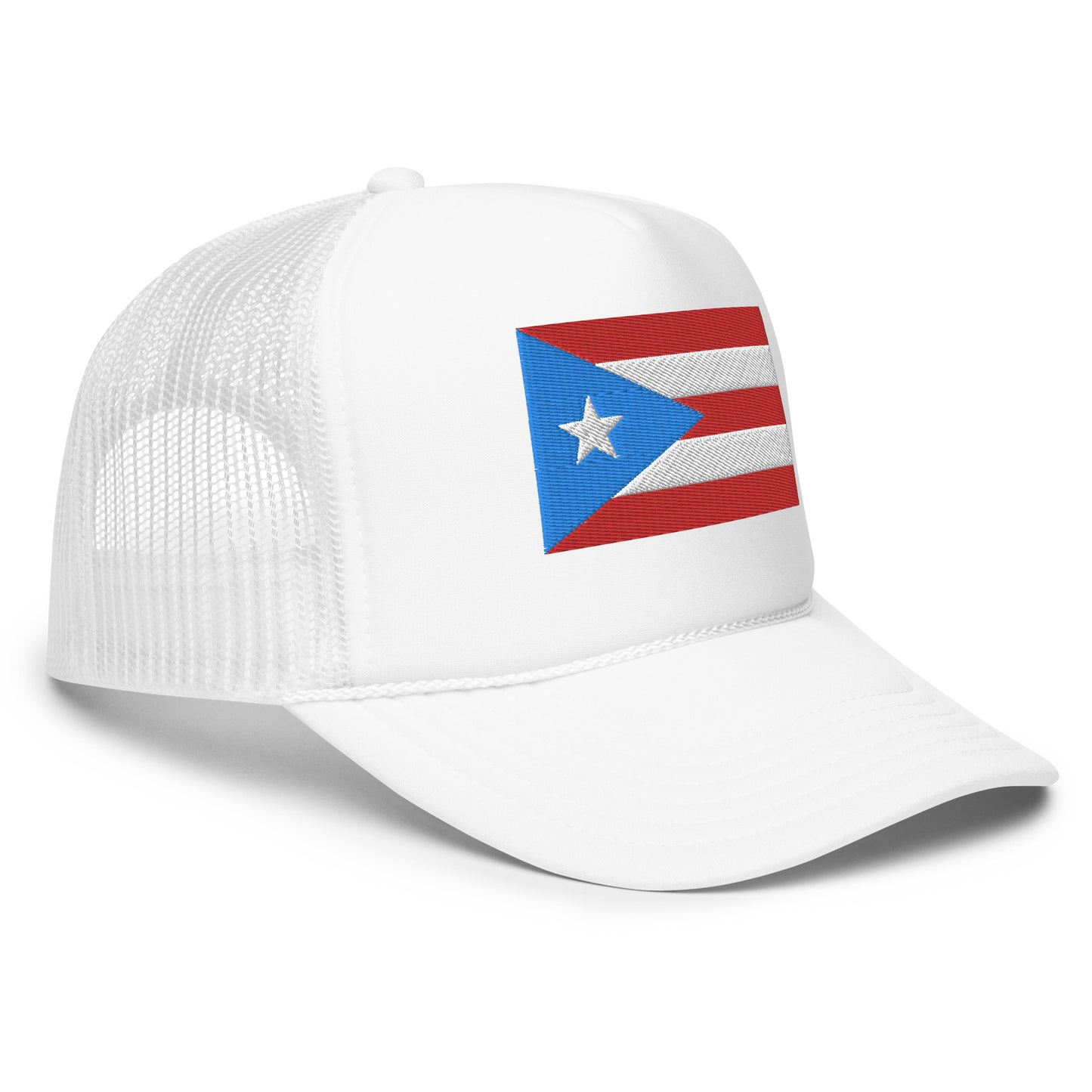 Puerto Rico Flag Foam trucker hat