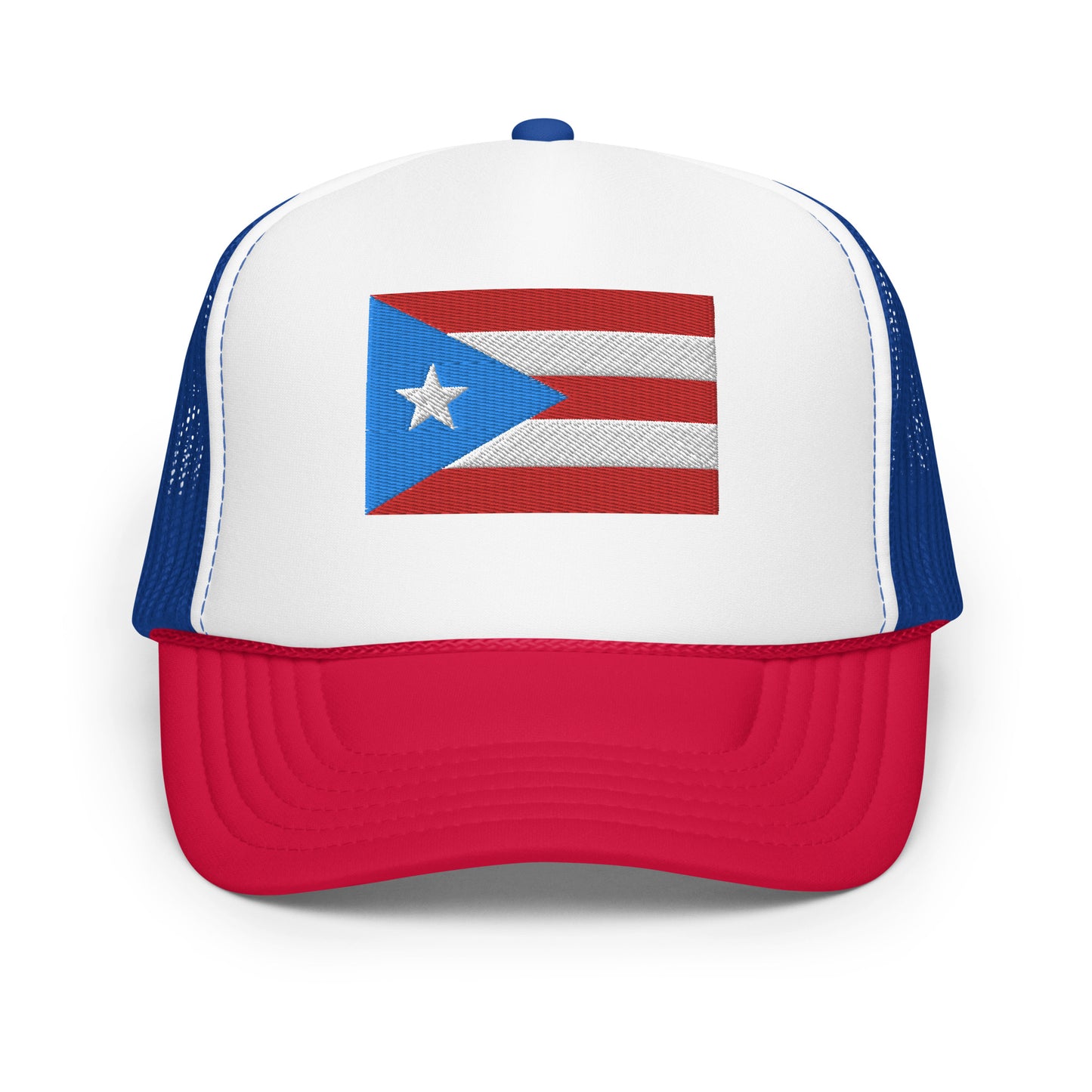 Puerto Rico Flag Foam trucker hat