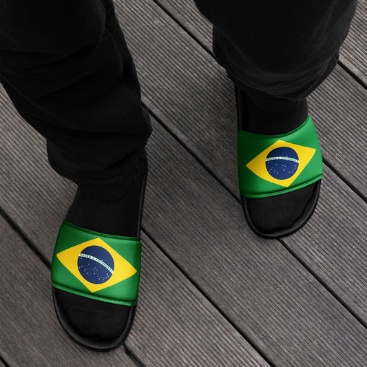 Brazil Flag Men’s slides