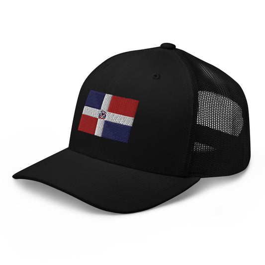 Dominican Republic Flag Trucker Cap