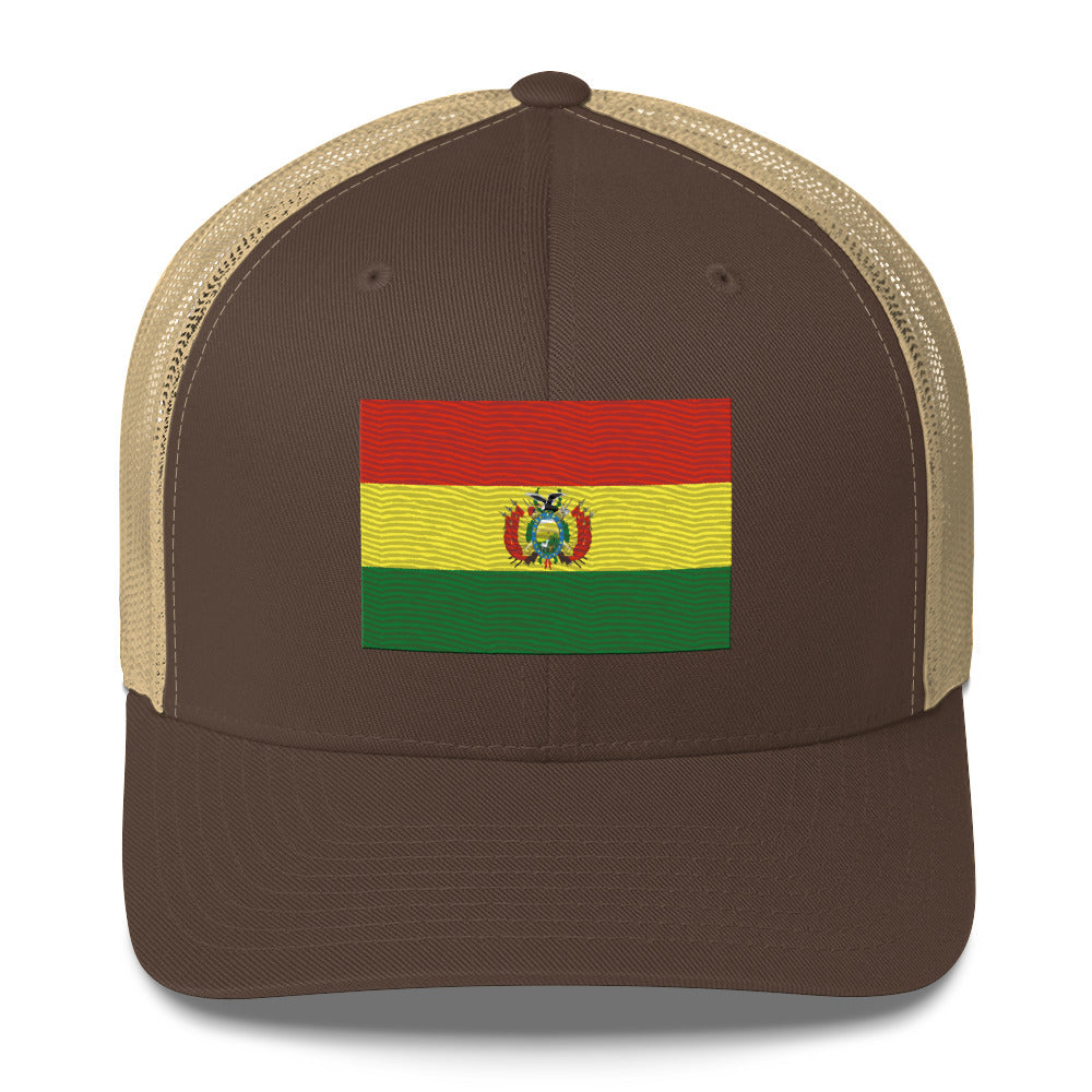 Bolivia Flag Trucker Cap