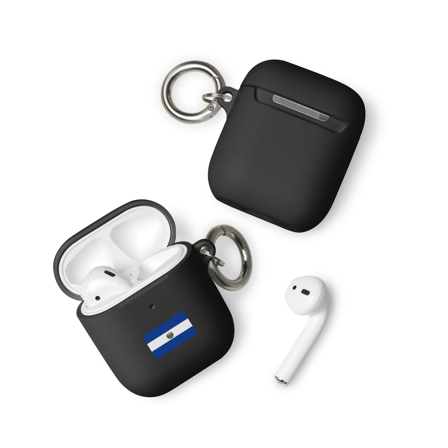 El Salvador Flag Rubber Case for AirPods®