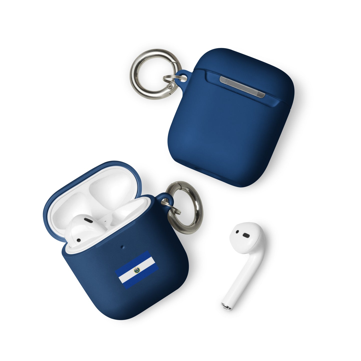 El Salvador Flag Rubber Case for AirPods®