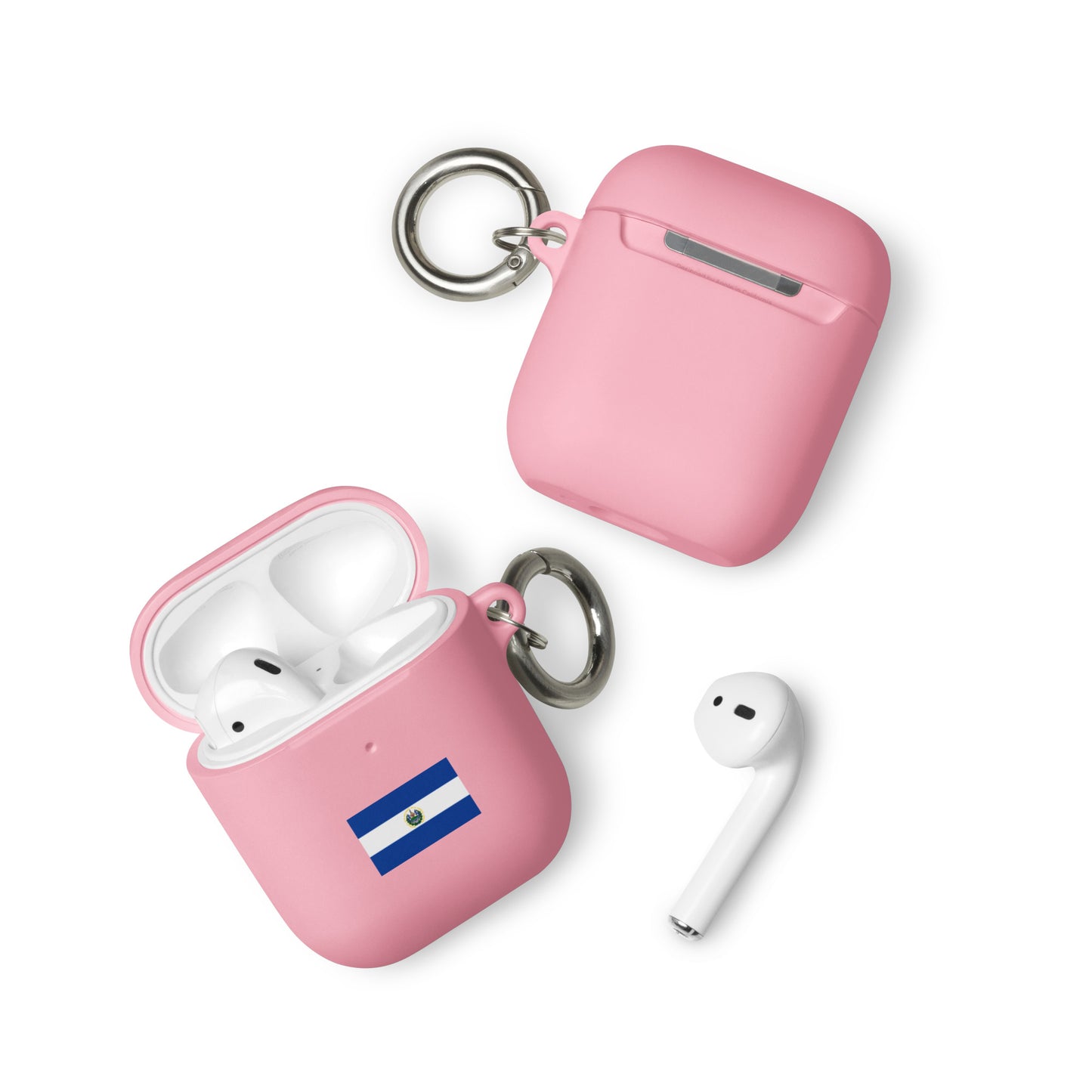 El Salvador Flag Rubber Case for AirPods®