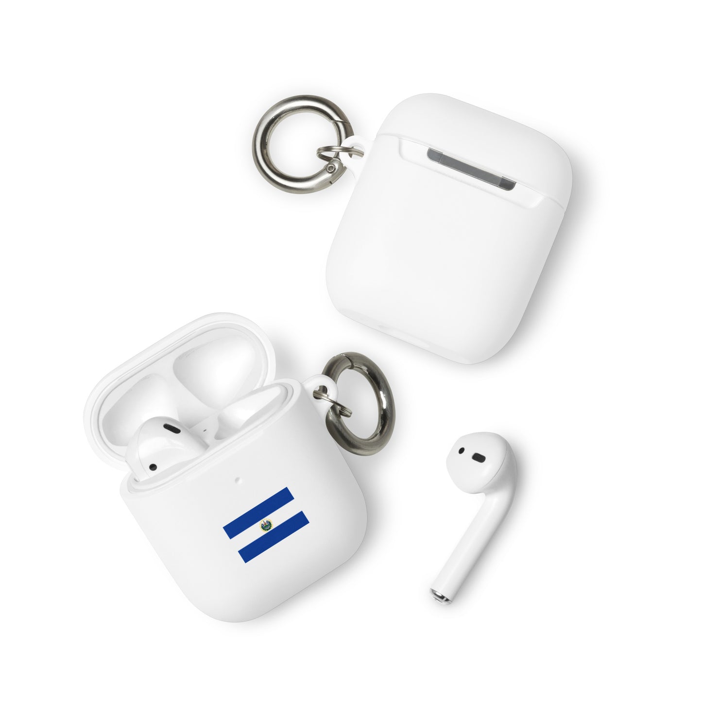 El Salvador Flag Rubber Case for AirPods®