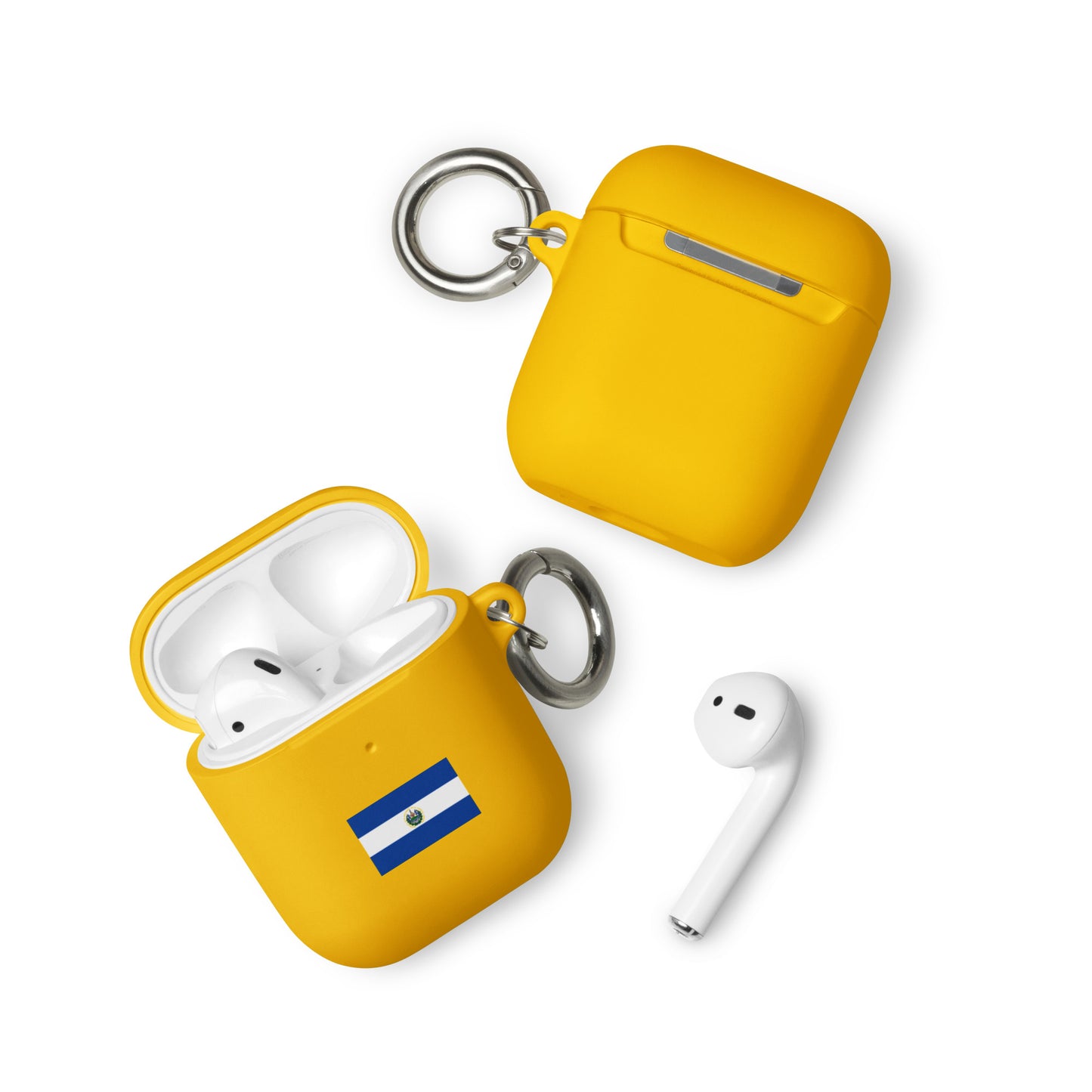 El Salvador Flag Rubber Case for AirPods®