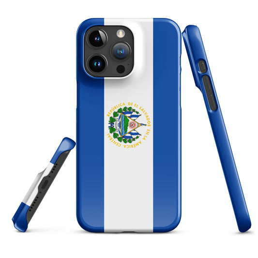 El Salvador Flag Snap case for iPhone®