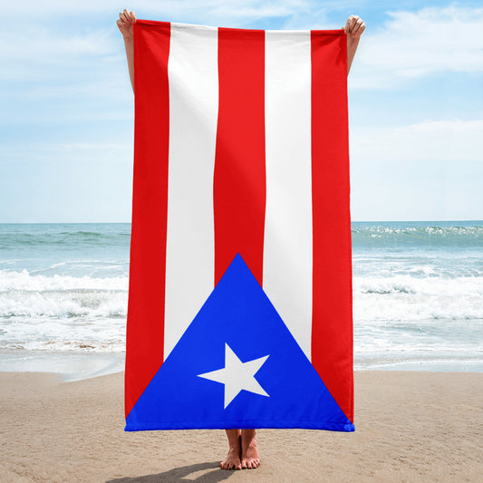 Puerto Rico Flag Towel