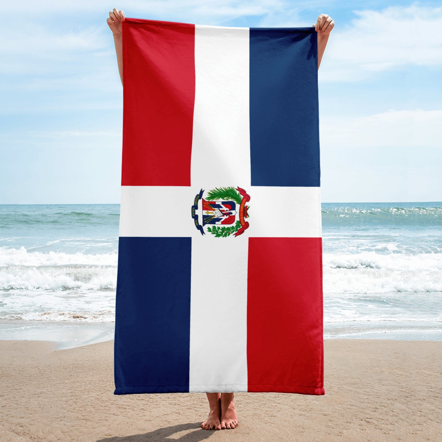 Domincian Republic Flag Towel