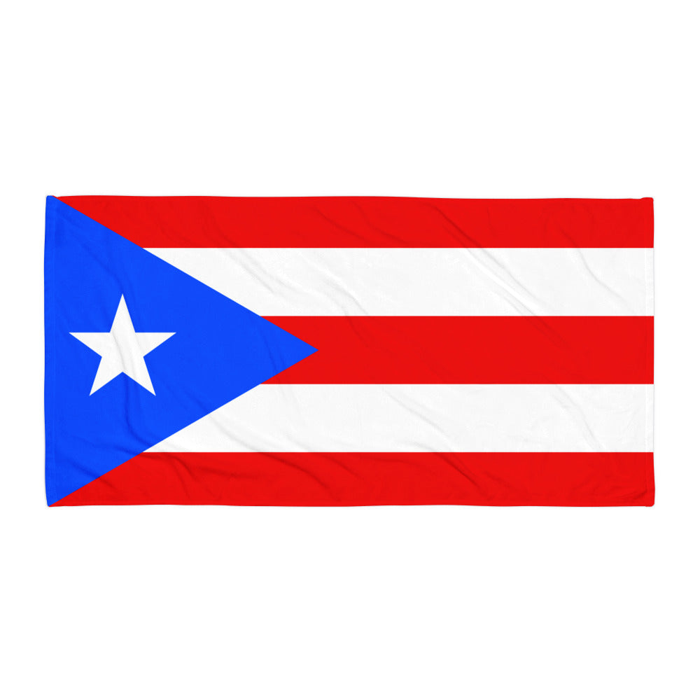 Puerto Rico Flag Towel