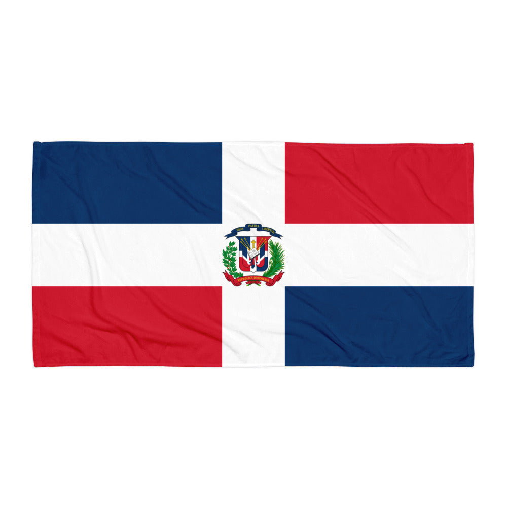 Domincian Republic Flag Towel