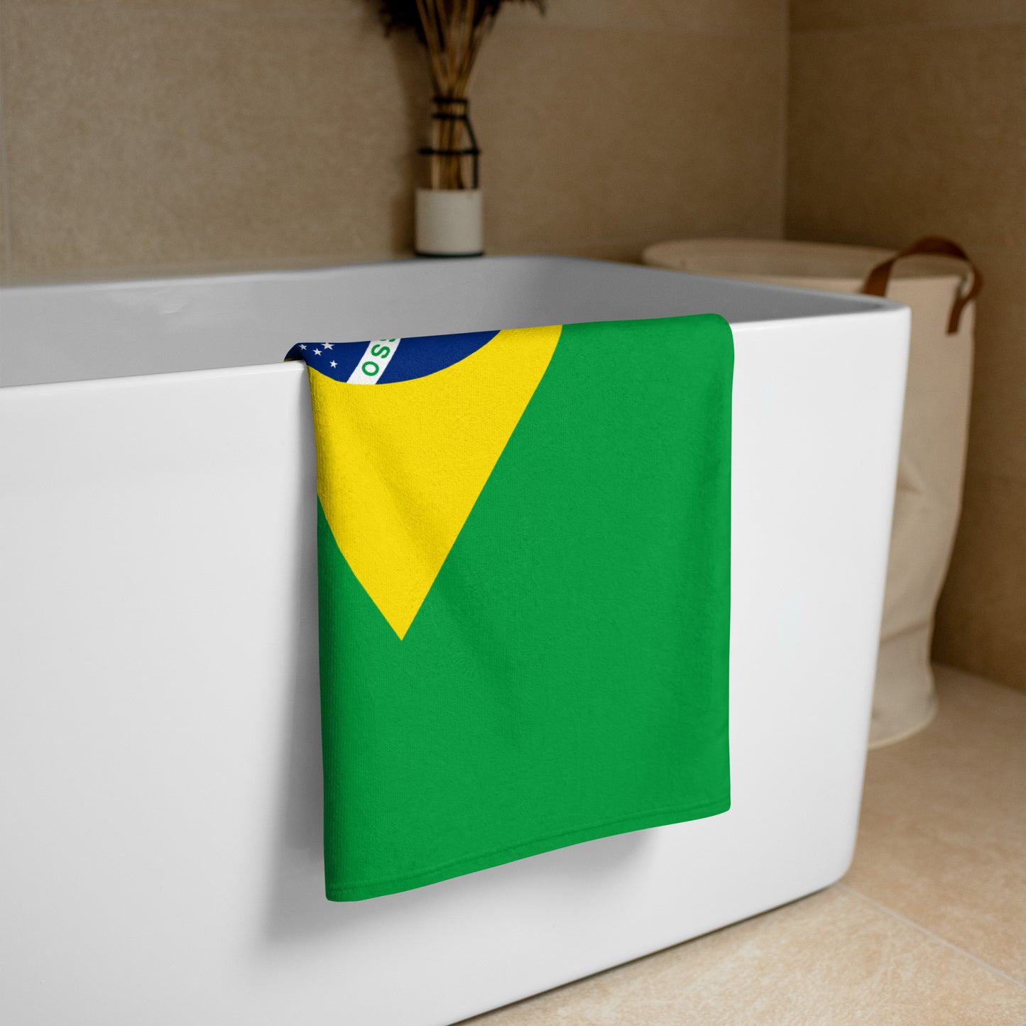 Brazilian Flag Towel