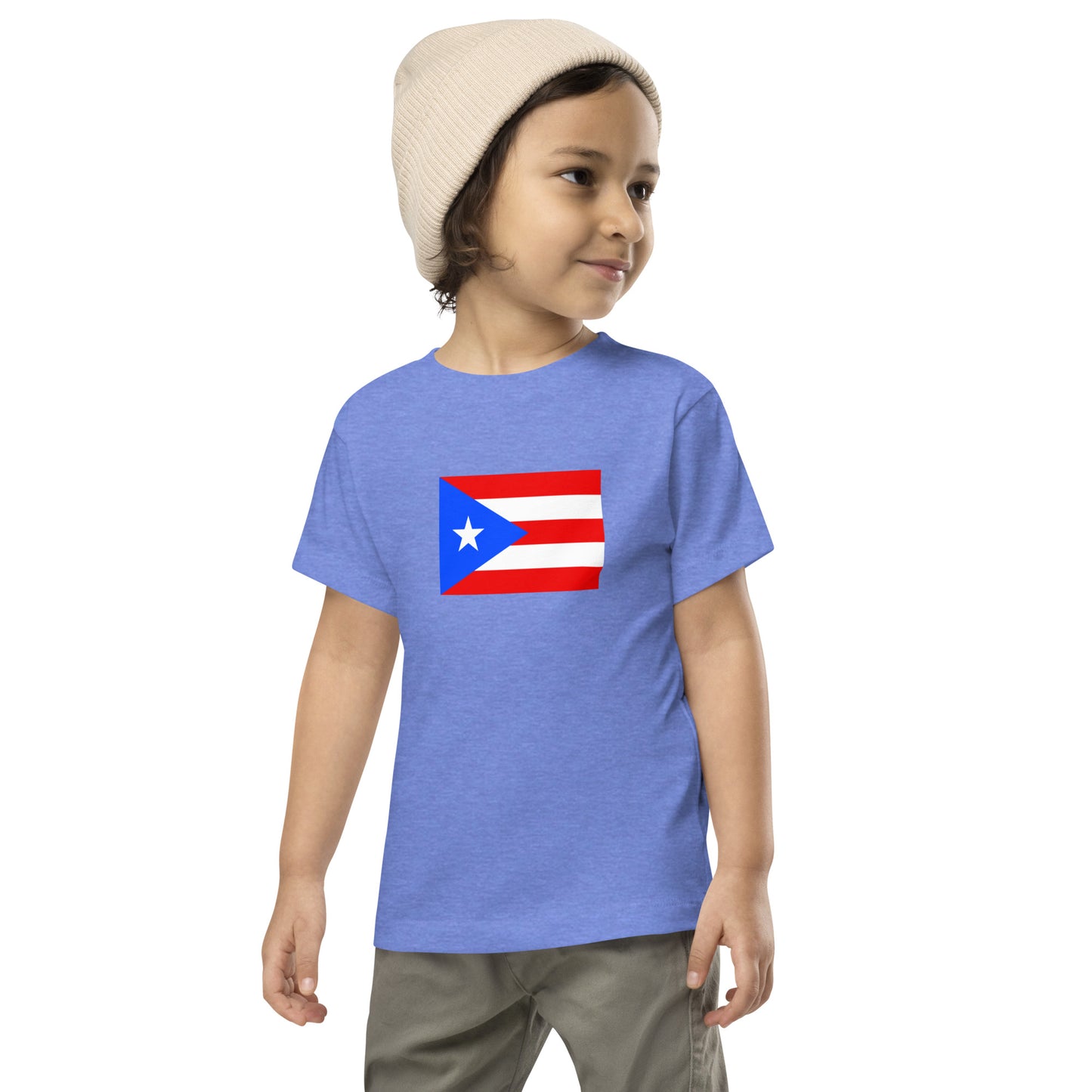 Puerto Rico Flag Toddler Short Sleeve Tee
