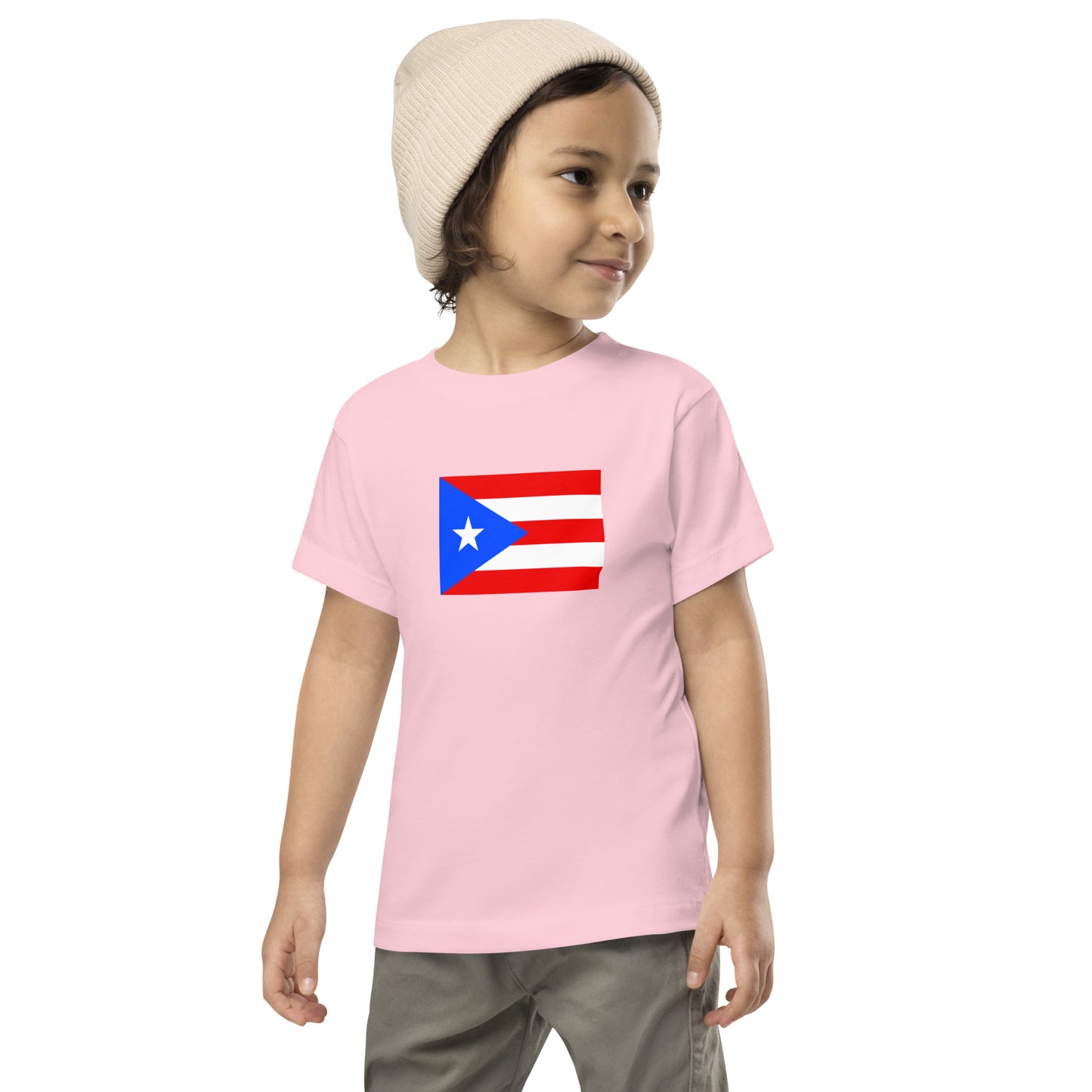 Puerto Rico Flag Toddler Short Sleeve Tee