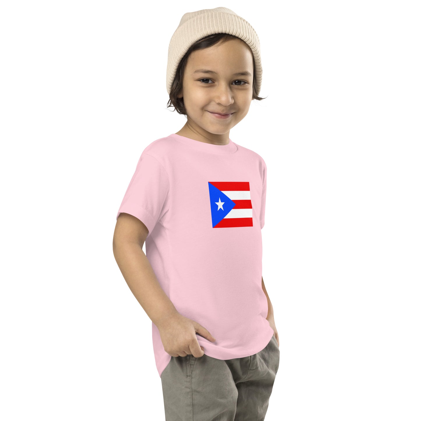 Puerto Rico Flag Toddler Short Sleeve Tee