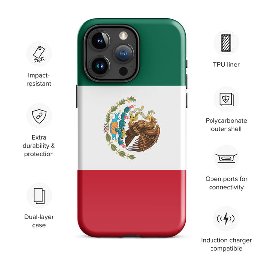 Mexico Flag Tough Case for iPhone®