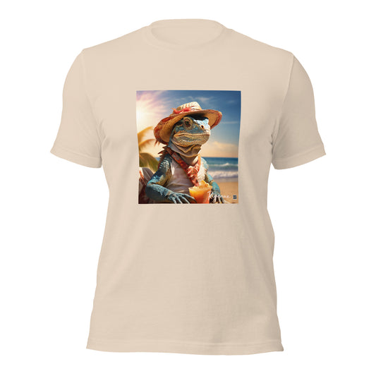 Iguana vacation vibes Unisex t-shirt