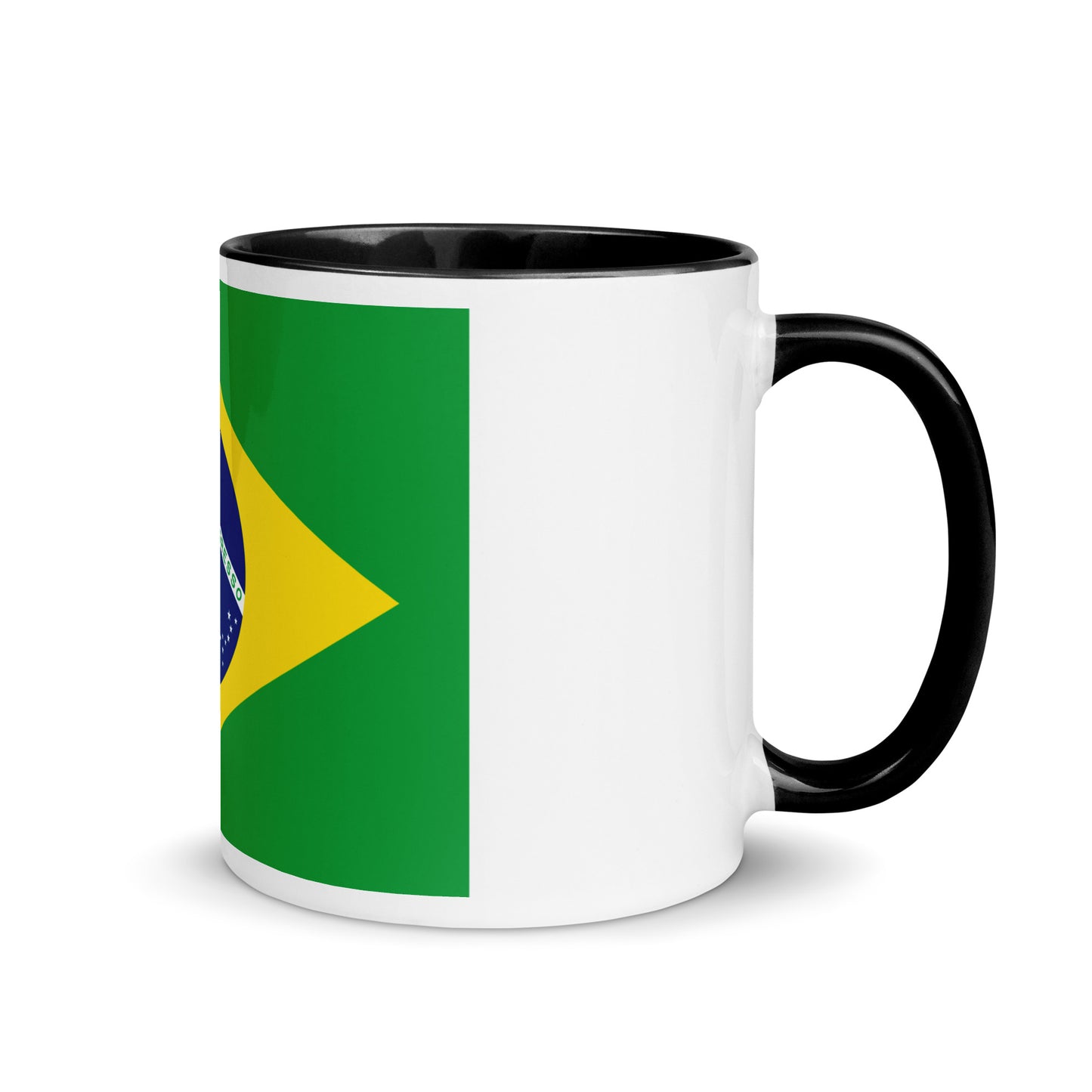 Brazilian Flag Mug with Color Inside