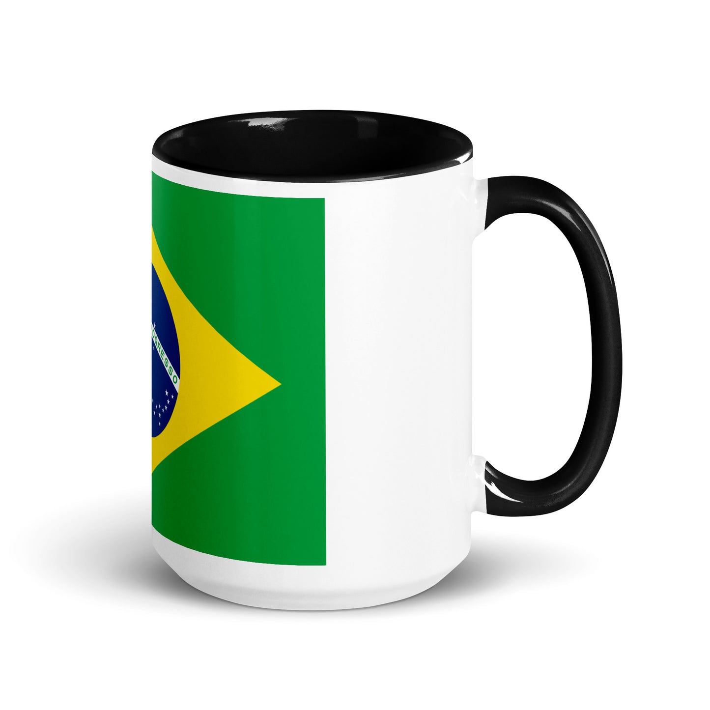 Brazilian Flag Mug with Color Inside