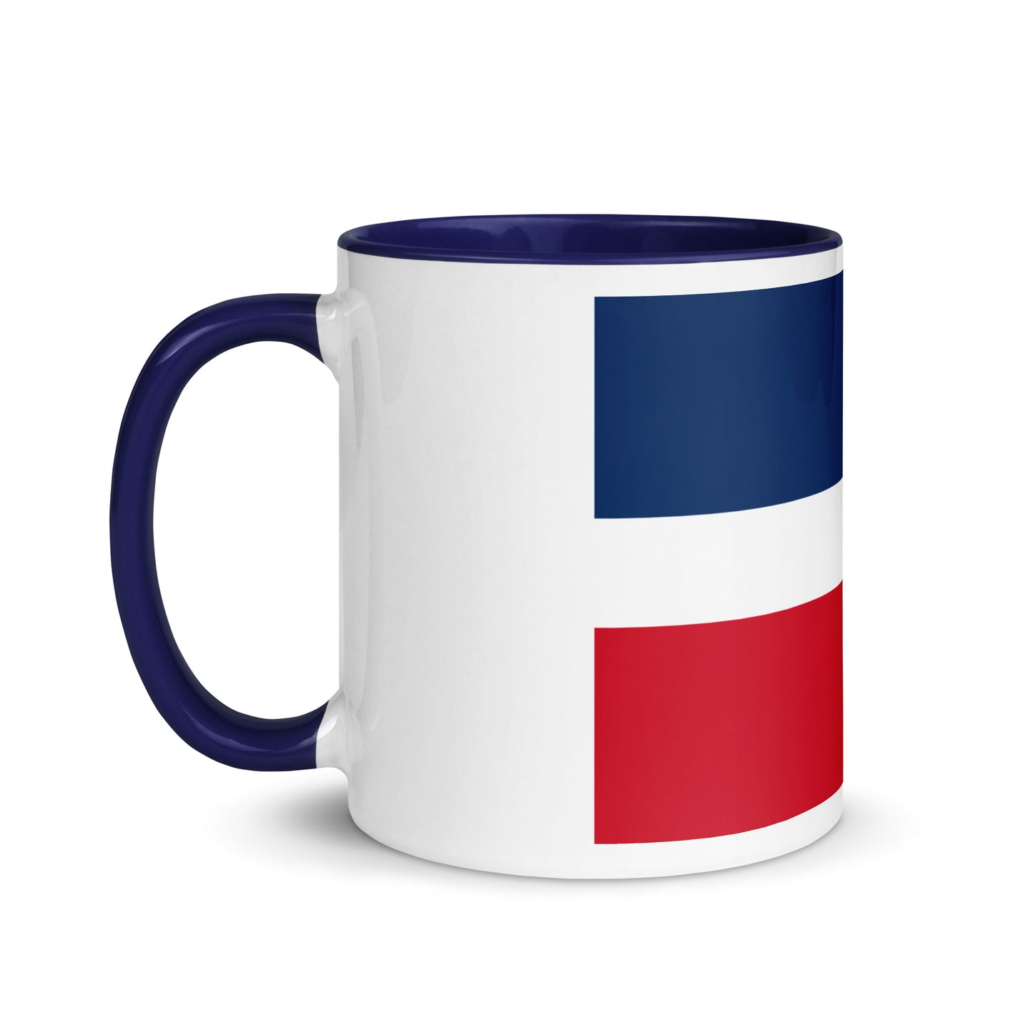 Dominican Republic Flag Mug with Color Inside