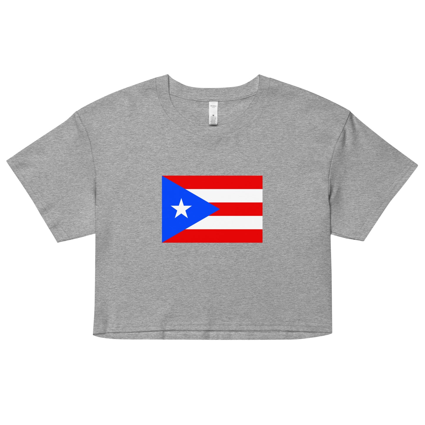 Puerto Rico Flag Women’s crop top