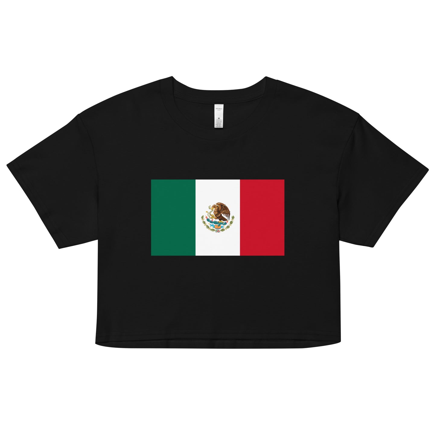 Mexico Flag Women’s crop top