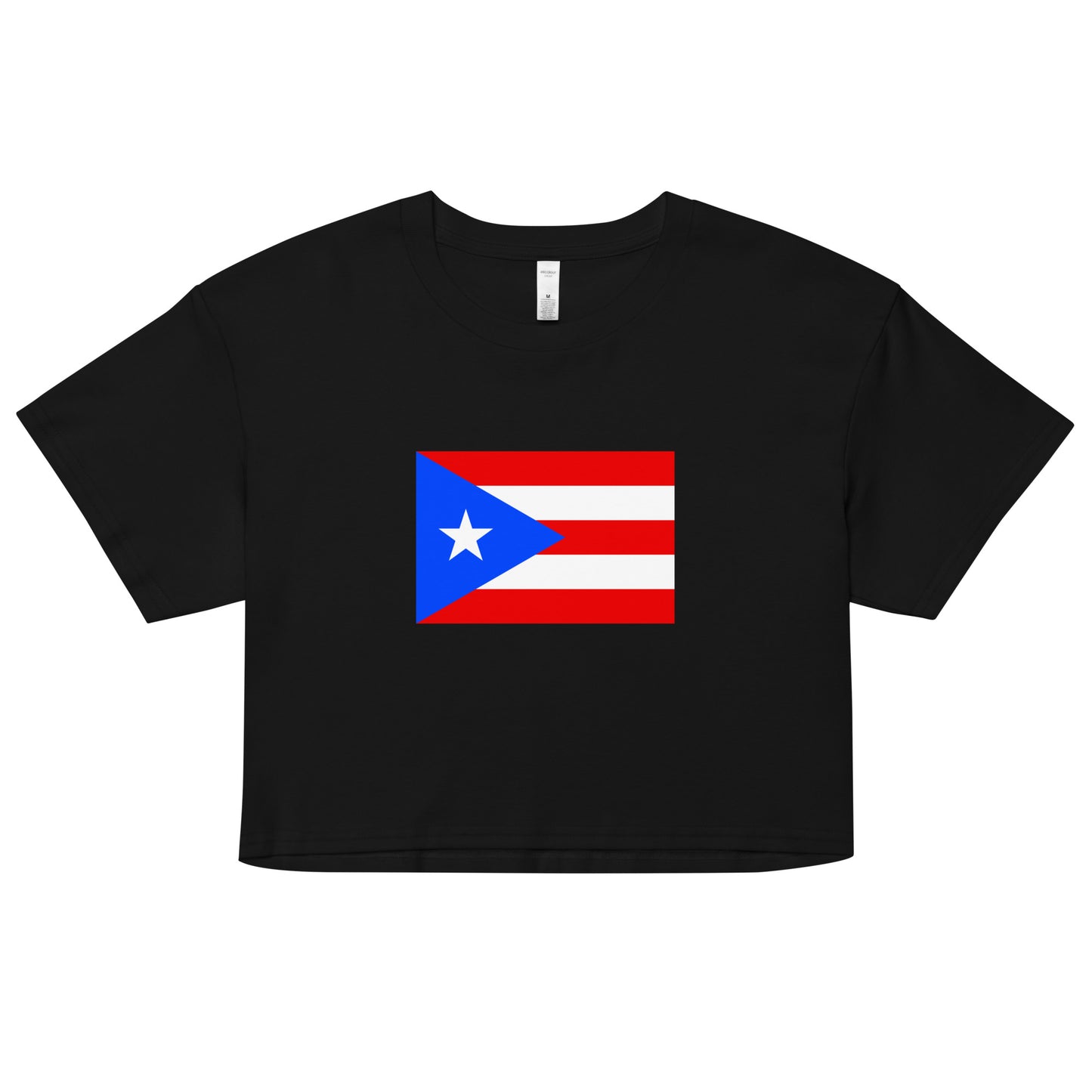 Puerto Rico Flag Women’s crop top