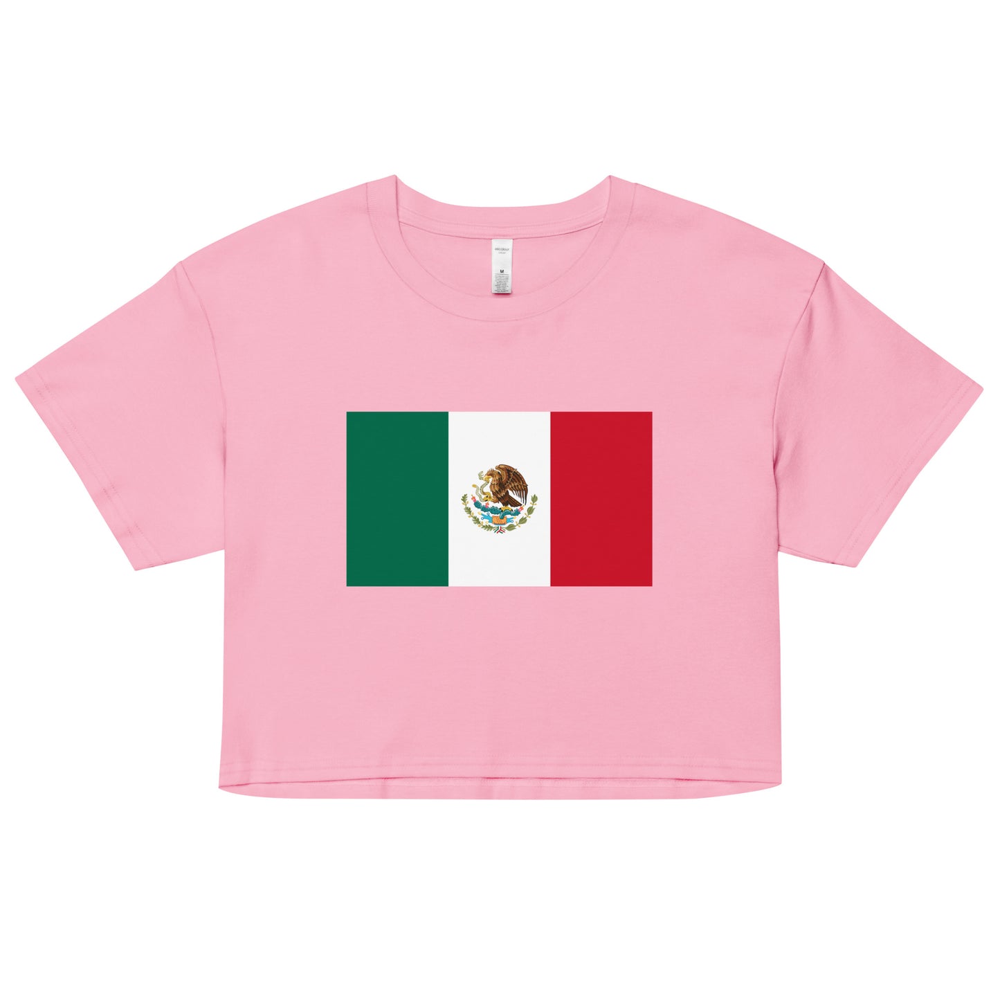 Mexico Flag Women’s crop top