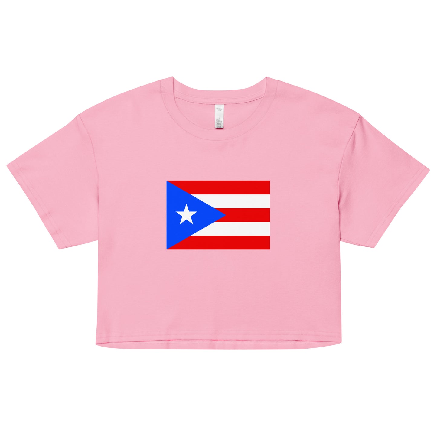 Puerto Rico Flag Women’s crop top