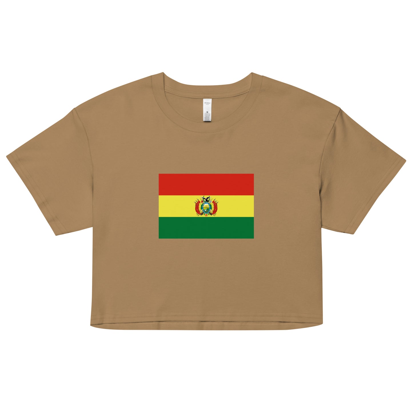 Bolivia Flag Women’s crop top