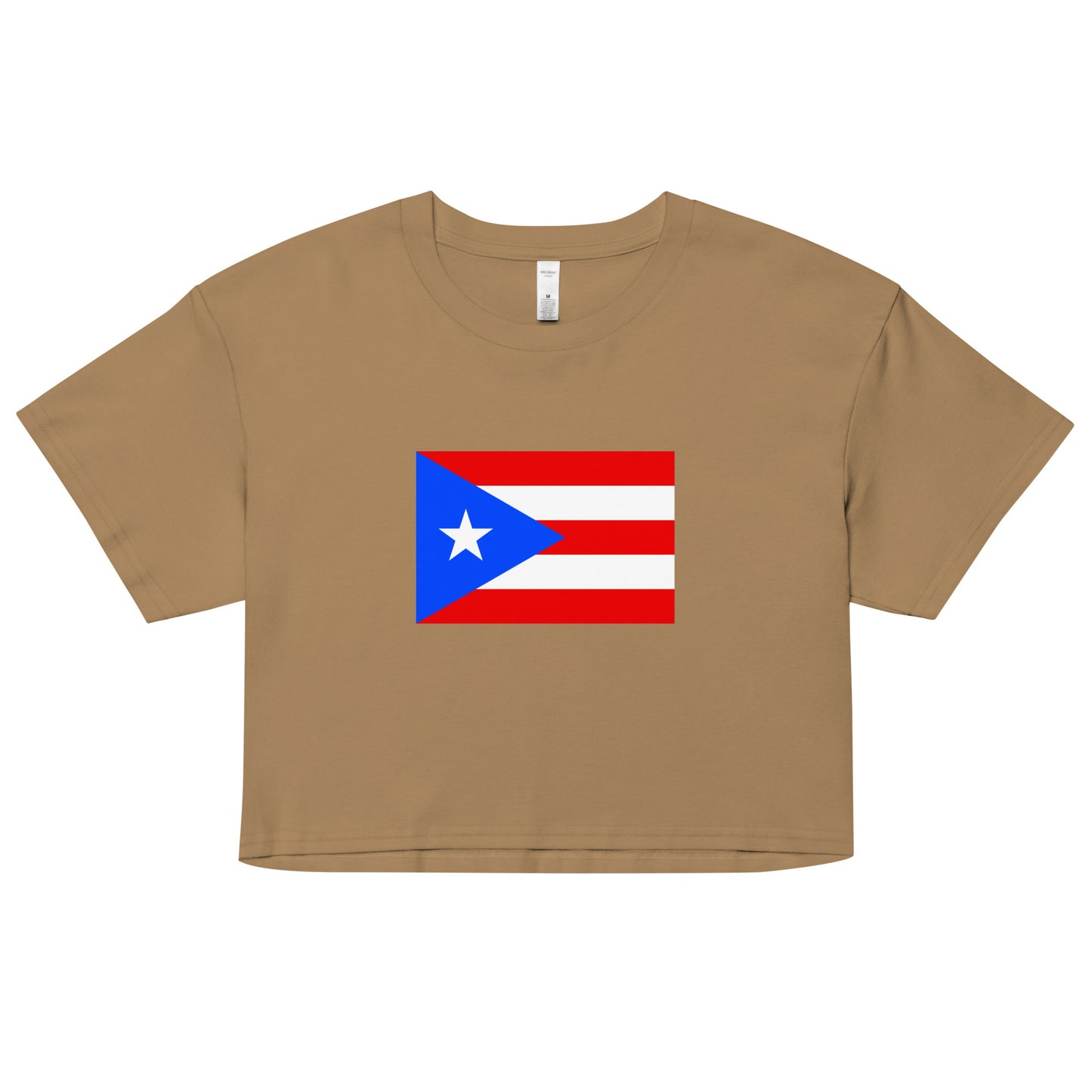 Puerto Rico Flag Women’s crop top