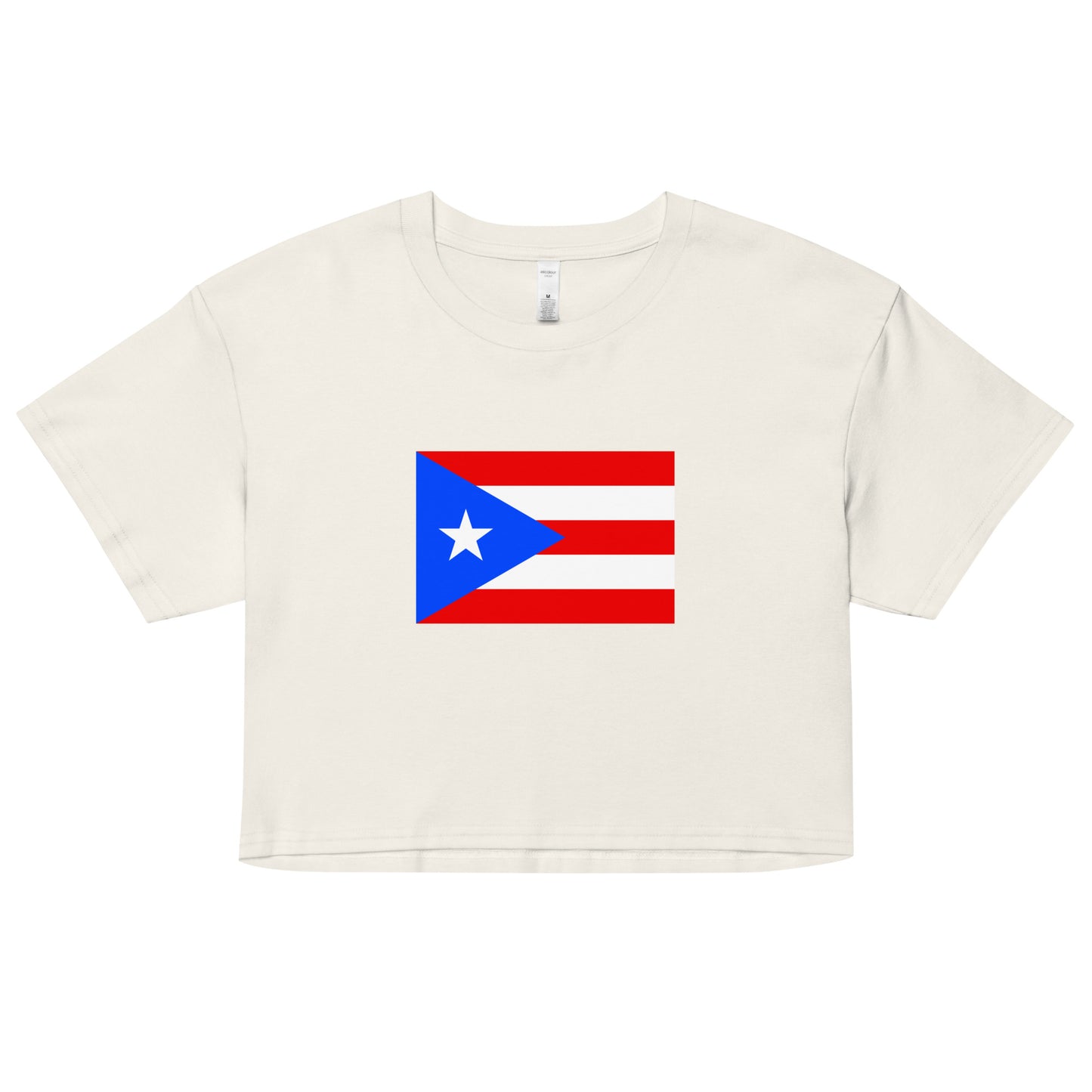 Puerto Rico Flag Women’s crop top
