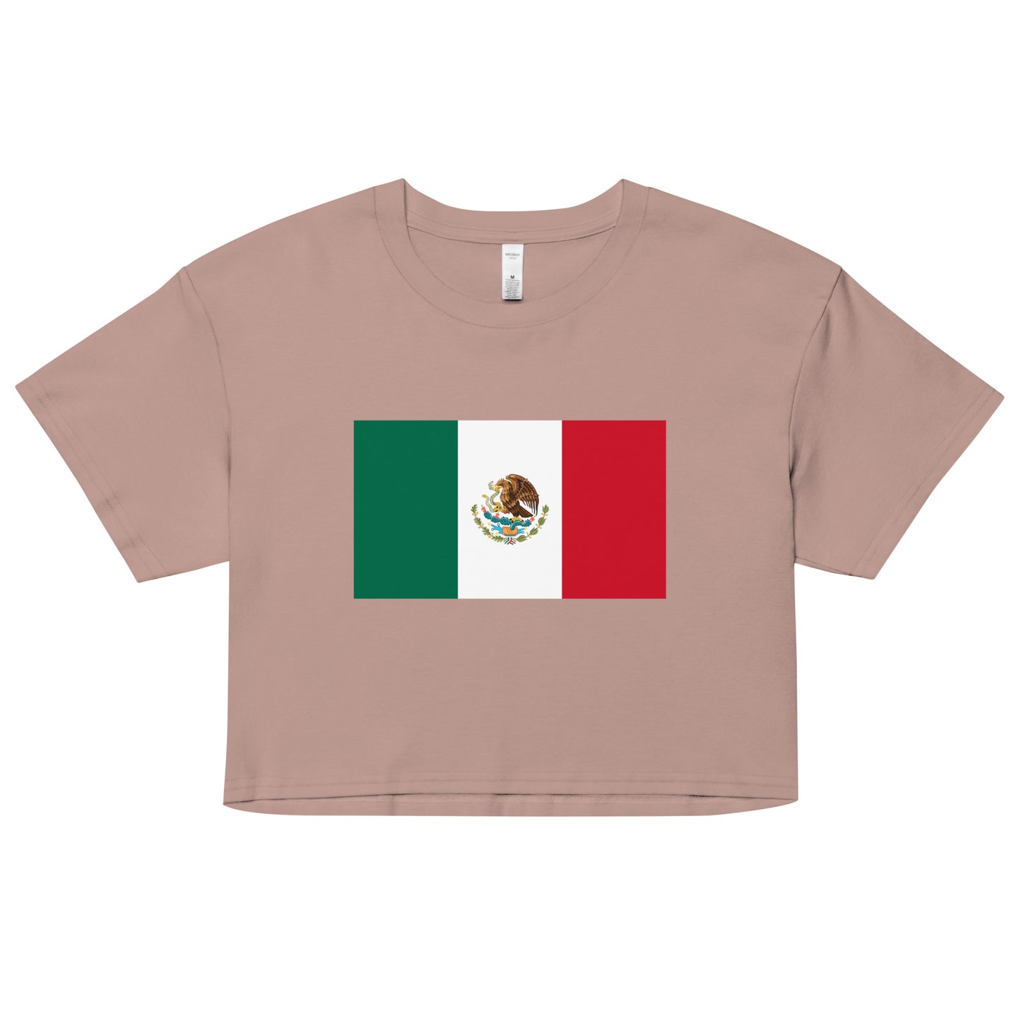 Mexico Flag Women’s crop top