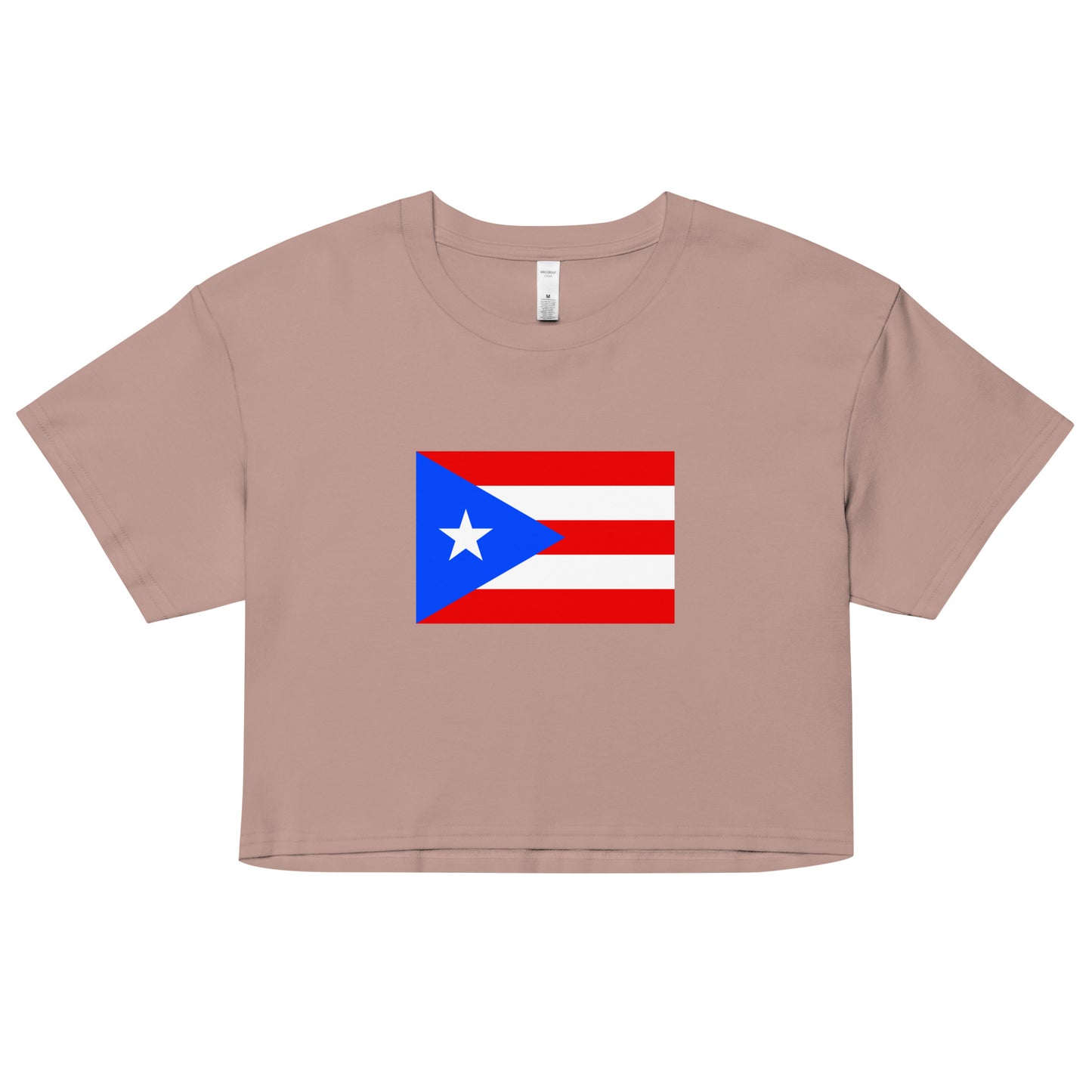 Puerto Rico Flag Women’s crop top