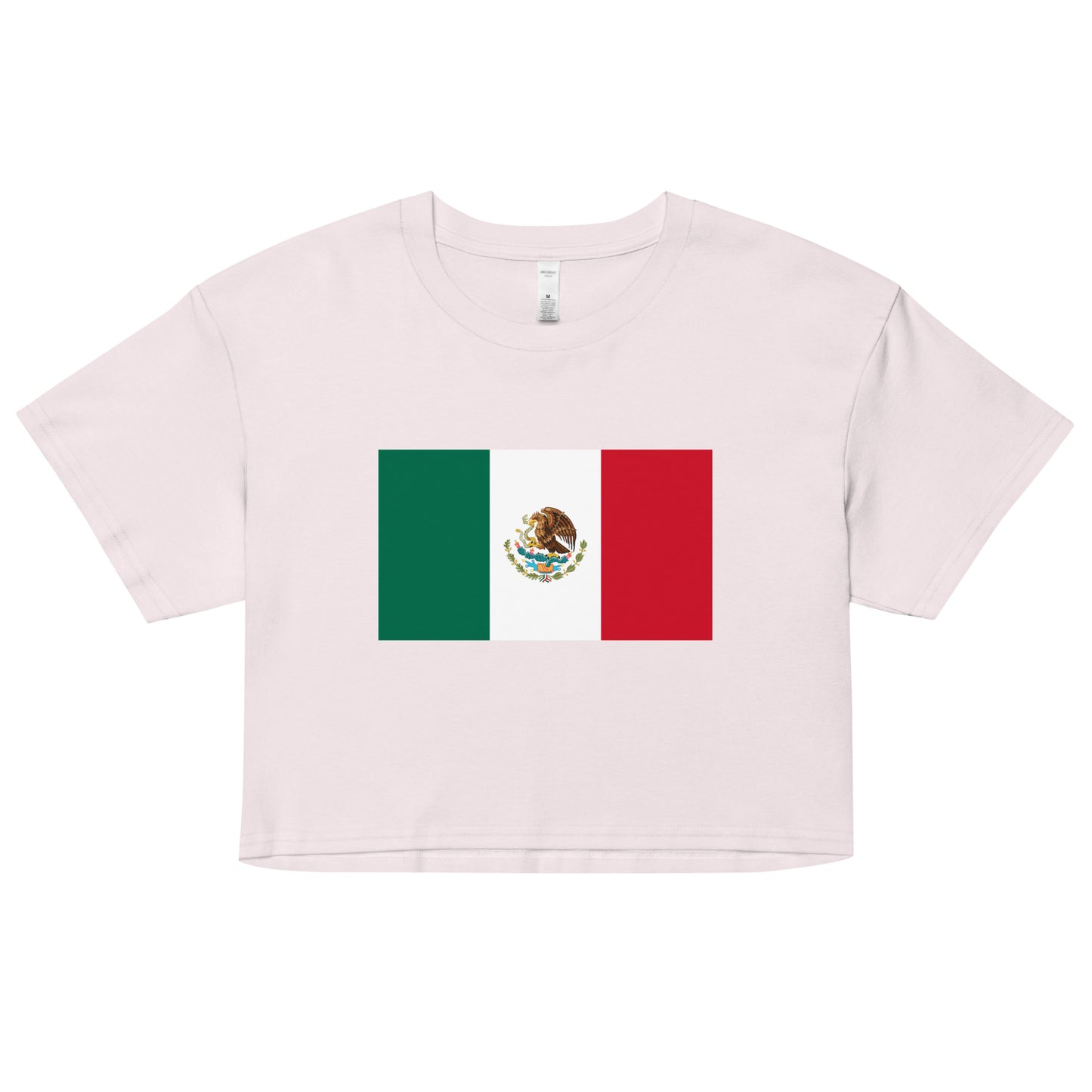 Mexico Flag Women’s crop top