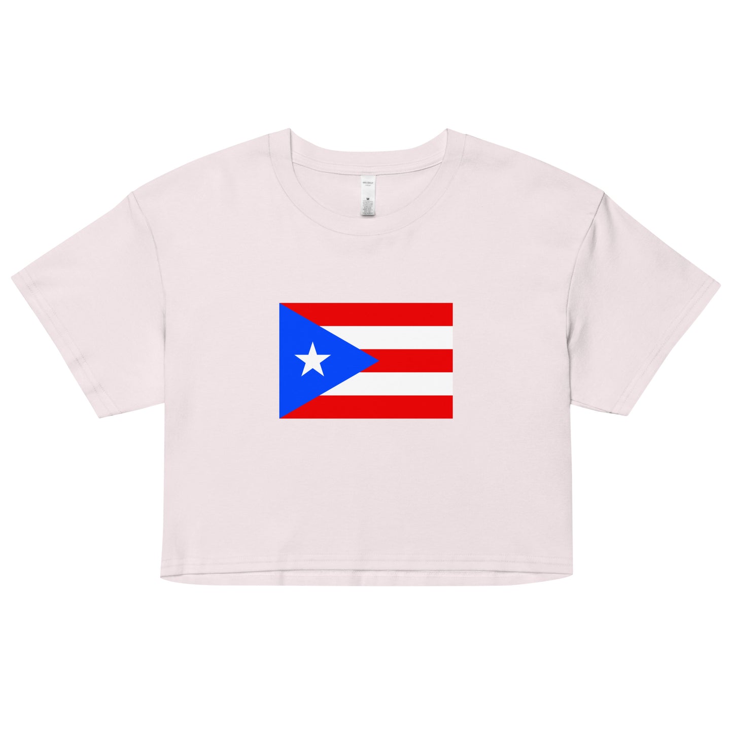 Puerto Rico Flag Women’s crop top