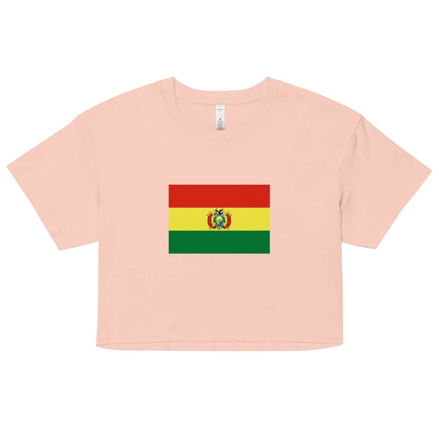 Bolivia Flag Women’s crop top