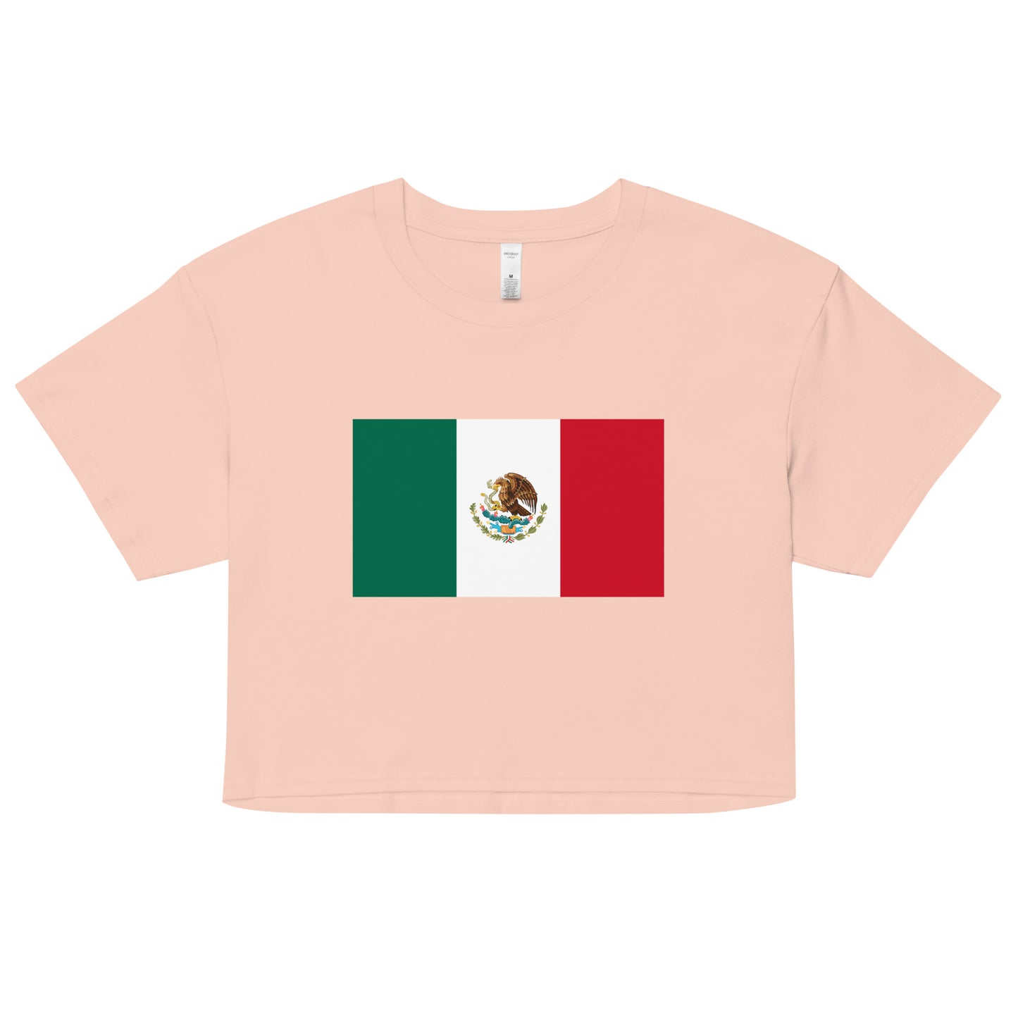 Mexico Flag Women’s crop top