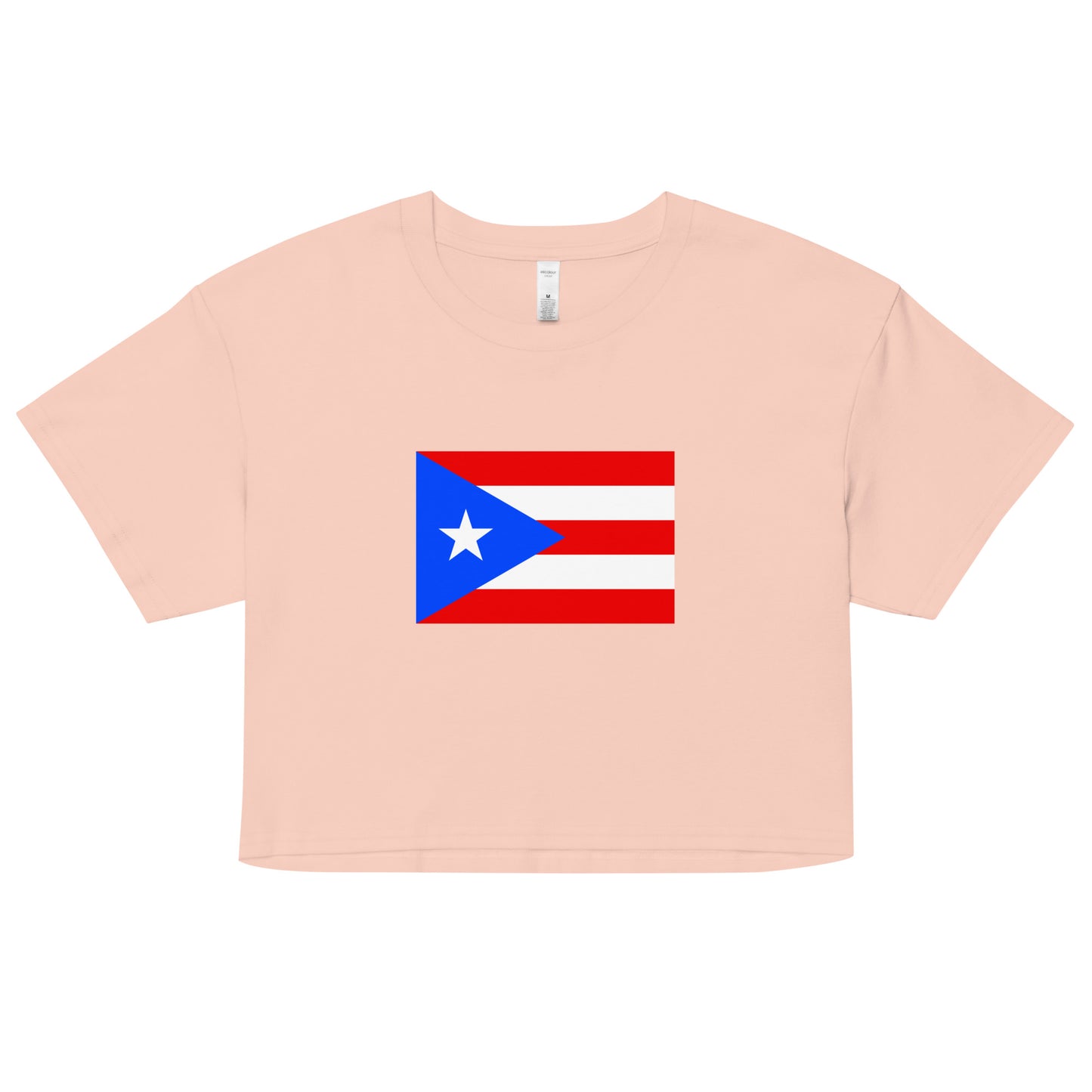 Puerto Rico Flag Women’s crop top