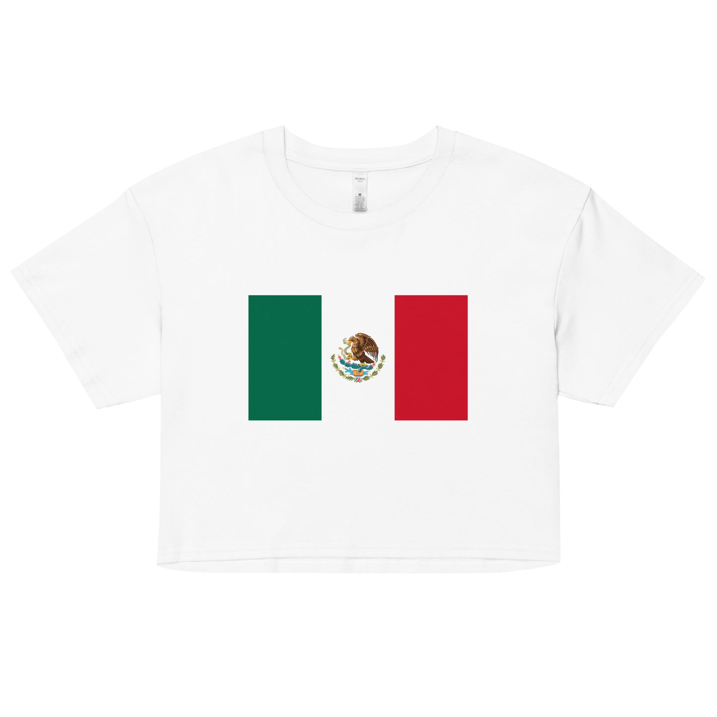 Mexico Flag Women’s crop top
