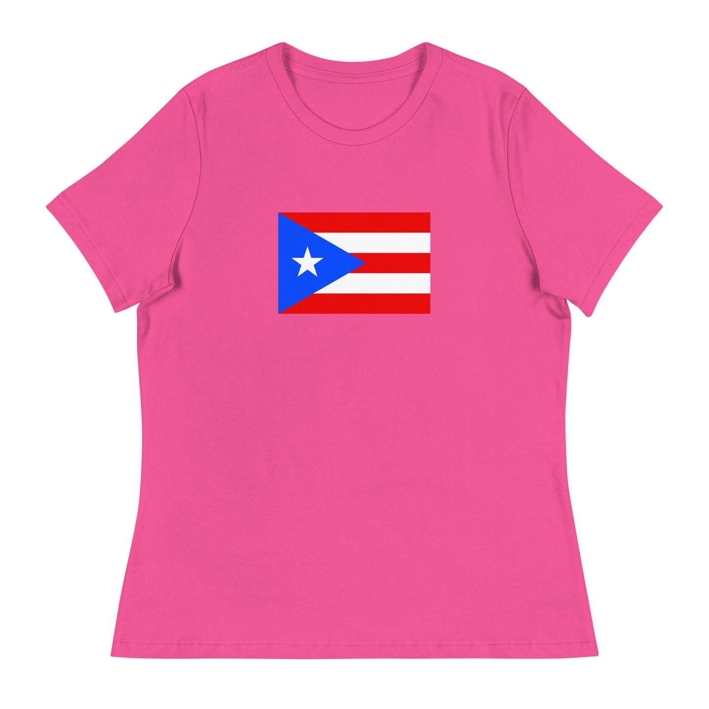Puerto Rico Flag Women's Relaxed T-Shirt