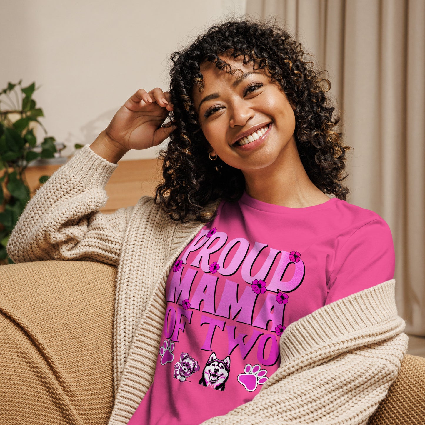Mom of two Women's Relaxed T-Shirt