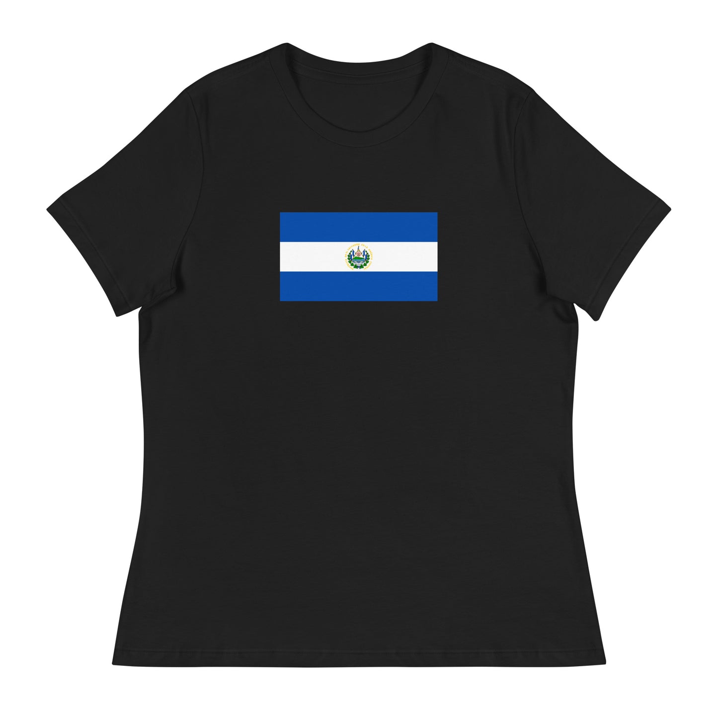 El Salvador Flag Women's Relaxed T-Shirt