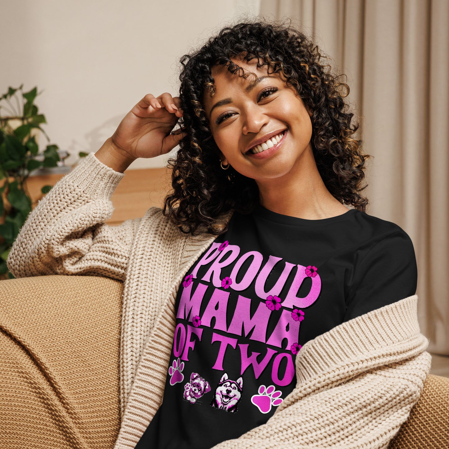 Mom of two Women's Relaxed T-Shirt